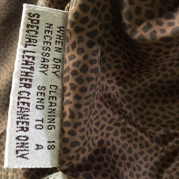 vintage leather jacket - Picture 7 of 7